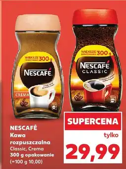 Kaufland Kawa rozpuszczalna Classic Nescafé oferta