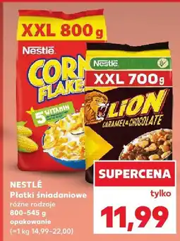 Kaufland Płatki śniadaniowe różne rodzaje NESTLÉ oferta