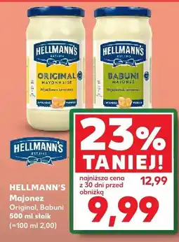 Kaufland Majonez Original Hellmann's oferta
