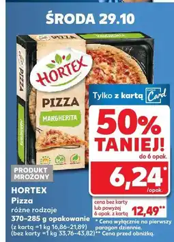 Kaufland Pizza różne rodzaje Hortex oferta