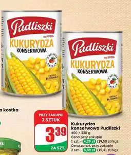 Dino Kukurydza konserwowa Pudliszki oferta