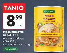 Intermarche Masa makowa Bakalland oferta