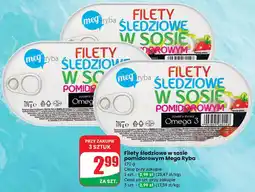 Dino Filety śledziowe w sosie pomidorowym Mega Ryba oferta