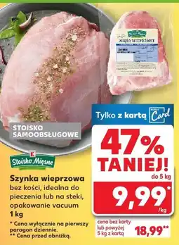 Kaufland Szynka wieprzowa bez kości Kaufland oferta