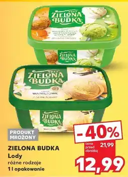 Kaufland Lody różne rodzaje Zielona Budka oferta
