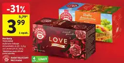 Intermarche Herbata Teekanne Love, Słodka Brzoskwinia oferta