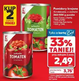 Kaufland Pomidory krojone Arrabbiata K-Classic oferta