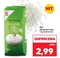 Kaufland Ryż długoziarnisty 1 kg K-Classic oferta