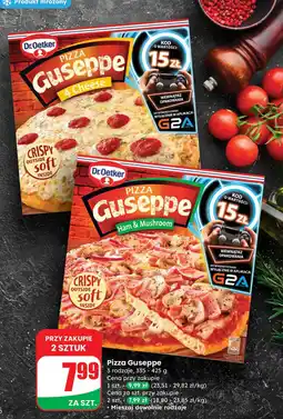 Dino Pizza Guseppe różne rodzaje Dr. Oetker oferta