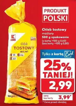 Kaufland Chleb tostowy maślany K-Classic oferta