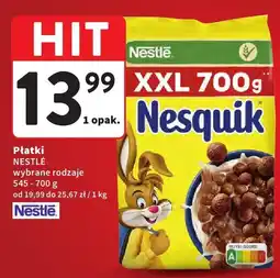 Intermarche Płatki Nesquik XXL Nestle oferta