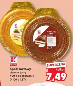 Kaufland Spód tortowy jasny 400 g K-Classic oferta