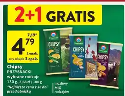 Intermarche Chipsy Przysnacki różne rodzaje oferta