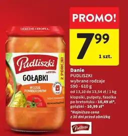 Intermarche Danie Gołąbki Pudliszki w sosie pomidorowym oferta