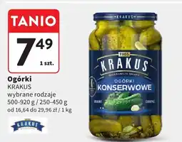 Intermarche Ogórki konserwowe Krakus oferta