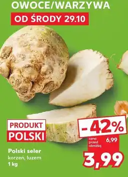 Kaufland Seler polski korzeń luzem Kaufland oferta