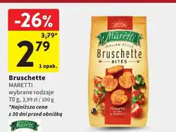 Intermarche Bruschette Maretti różne rodzaje oferta