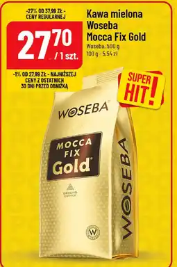 Polomarket Kawa mielona Woseba Mocca Fix Gold oferta
