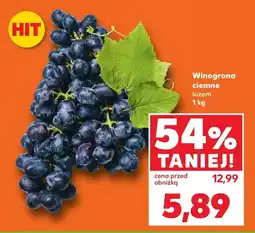 Kaufland Winogrona ciemne luzem Kaufland oferta