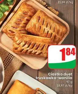 Dino Ciastko duet truskawka-wanilia Piekarnia oferta