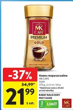 Intermarche Kawa rozpuszczalna MK CAFE Premium Gold oferta