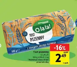 Intermarche Tost pszenny O LA LA! oferta