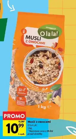 Intermarche Musli z owocami O LA LA! oferta