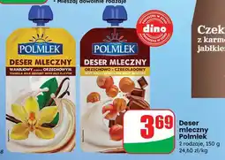 Dino Deser mleczny Polmlek różne rodzaje oferta