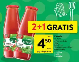 Intermarche Passata O LA LA! w różne rodzaje oferta