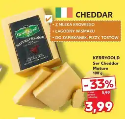 Kaufland Ser Cheddar Mature 100 g Kerrygold oferta