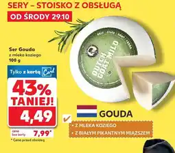 Kaufland Ser Gouda z mleka koziego 100 g Kaufland oferta