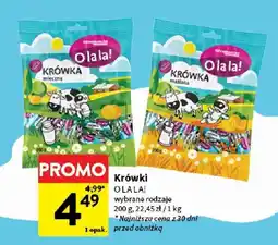Intermarche Krówki O LA LA! wybrane rodzaje oferta