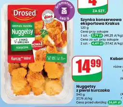 Dino Nuggetsy z piersi kurczaka Drosed oferta