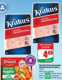 Dino Szynka konserwowa eksportowa Krakus oferta