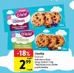 Intermarche Ciastka O LA LA! wybrane rodzaje oferta
