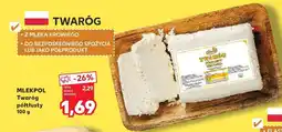 Kaufland Twaróg półtłusty 100 g Mlekpol oferta