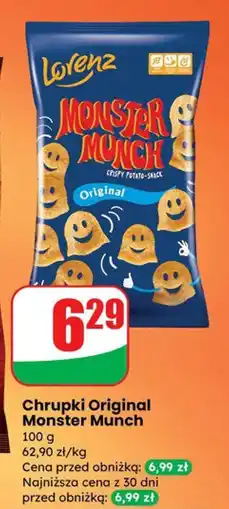 Dino Chrupki Original Monster Munch Lorenz oferta