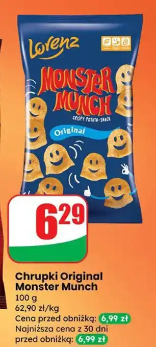 Dino Chrupki Original Monster Munch Lorenz oferta