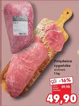 Kaufland Polędwica cygańska wołowa 1 kg Kaufland oferta