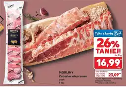 Kaufland Żeberka wieprzowe paski 1 kg Morliny oferta
