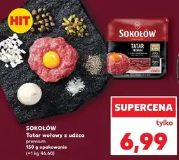 Kaufland Tatar wołowy z udźca premium Sokołów oferta