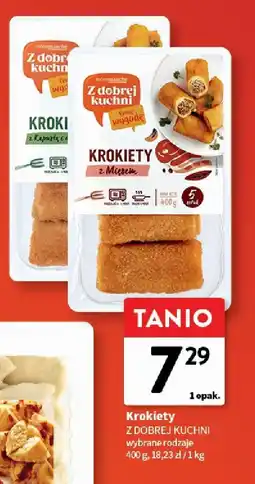 Intermarche Krokiety Z DOBREJ KUCHNI wybrane rodzaje oferta