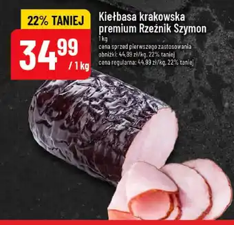 Polomarket Kiełbasa krakowska Premium Rzeźnik Szymon oferta