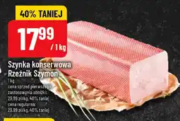 Polomarket Szynka konserwowa Rzeźnik Szymon oferta