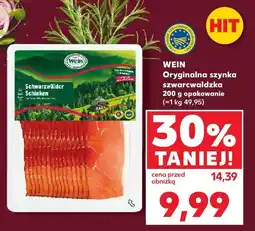 Kaufland Szynka szwarcwaldzka oryginalna Wein oferta