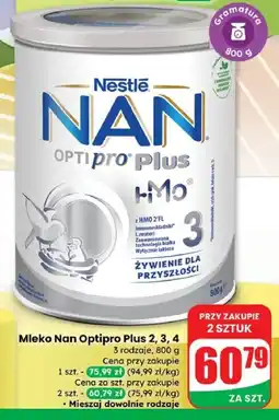 Dino Mleko Nan Optipro Plus 2 Nestlé oferta