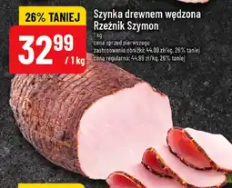 Polomarket Szynka drewnem wędzona Rzeźnik Szymon oferta