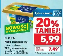 Kaufland Miks tłuszczowy różne rodzaje Flora oferta