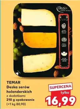 Kaufland Deska serów holenderskich z dodatkami Temar oferta
