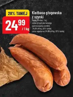 Polomarket Kiełbasa głogowska z szynki Nadel Wróbel oferta